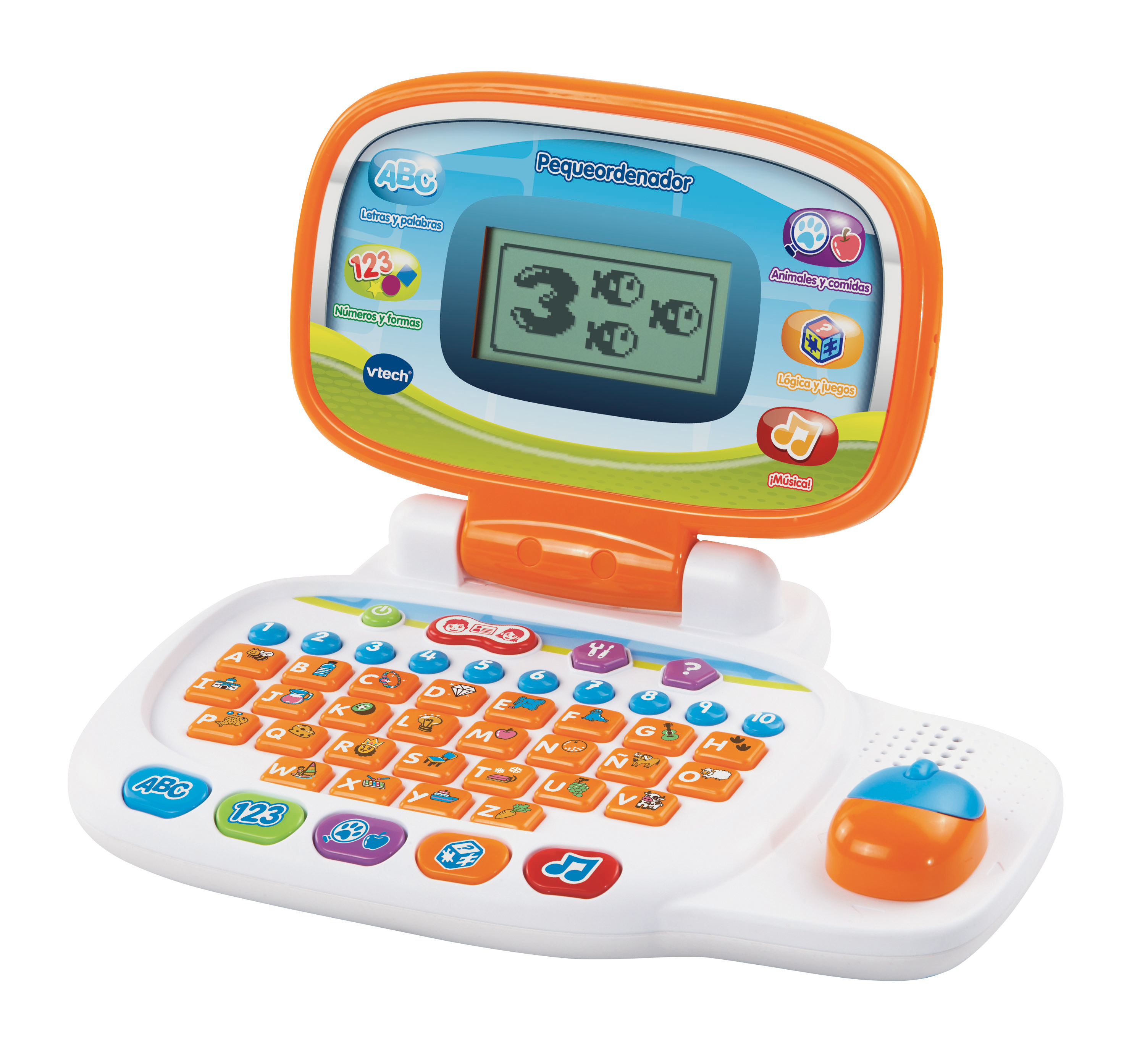 VTech Pequeordenador Ordenador infantil con rat n direccional y